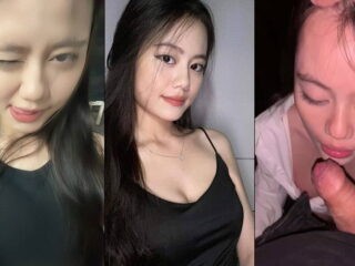 Em người yêu thèm cu cứ có cơ hội là tụt ra mút
